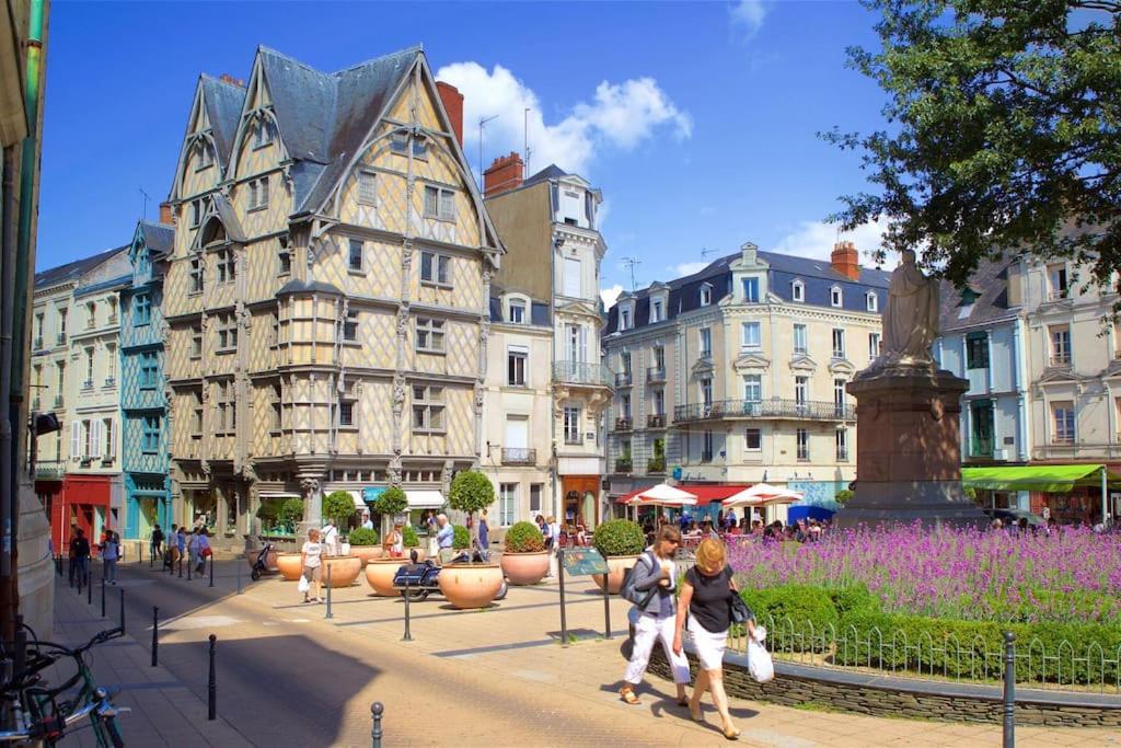 Angers Centre- Gare - Chateau - Duplex 2 Chambres Kültér fotó